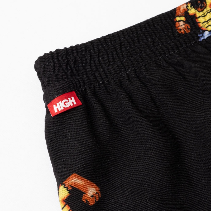 Cueca High Doodles Preto
