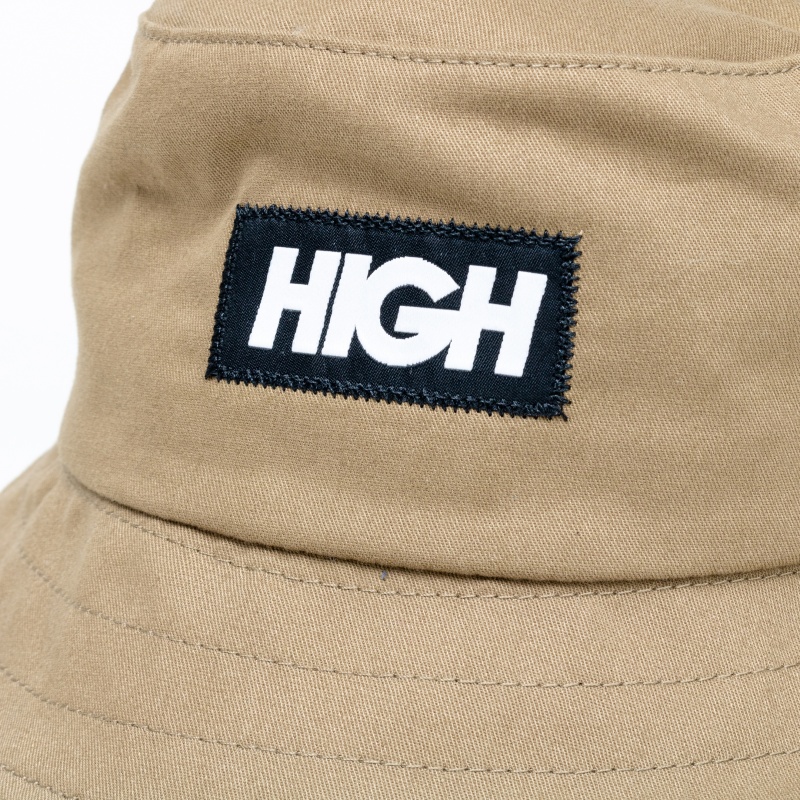 Chapu Bucket High Hat Logo Bege