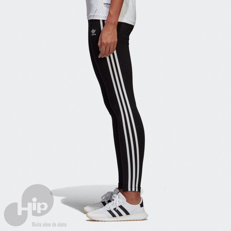 CALA ADIDAS LEGGING 3 STRIPES PRETA