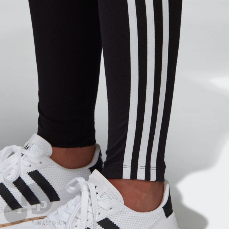 CALA ADIDAS LEGGING 3 STRIPES PRETA