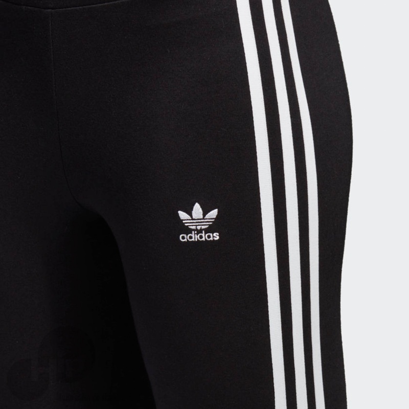 calça feminina adidas legging 3 stripes preta