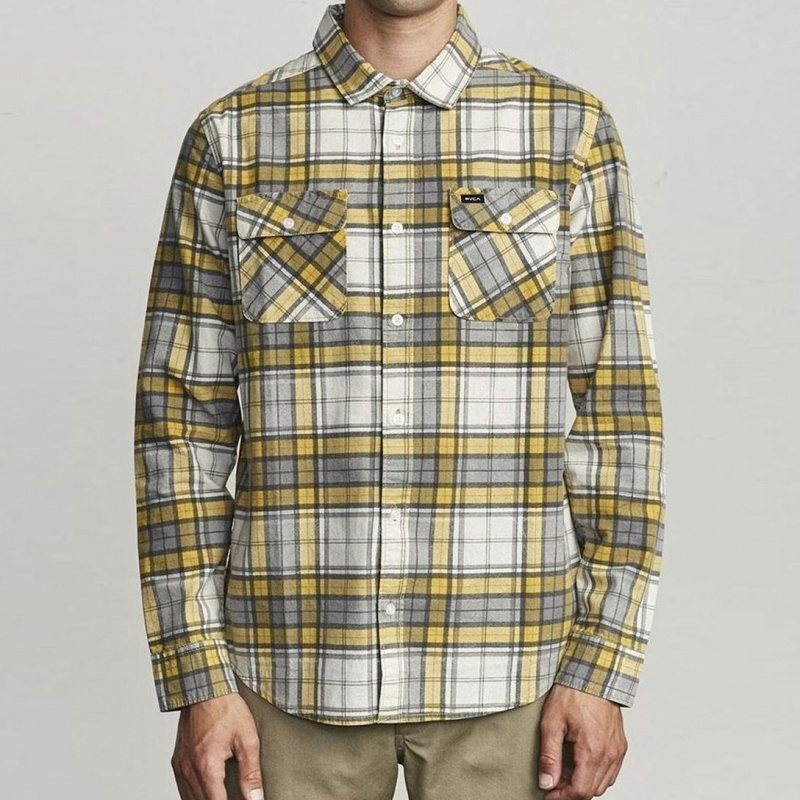 Camisa RVCA Panhandle Amarelo