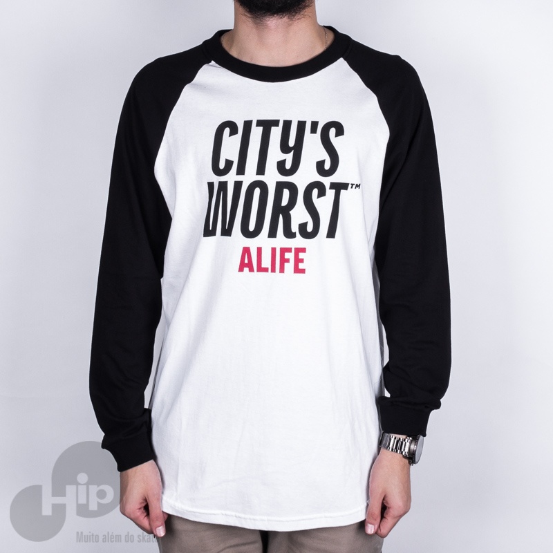 CAMISETA ALIFE CITYS WORST BRANCA