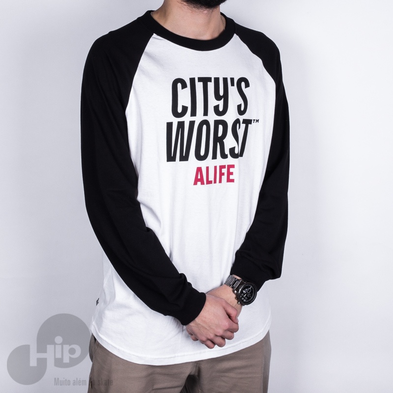 CAMISETA ALIFE CITYS WORST BRANCA