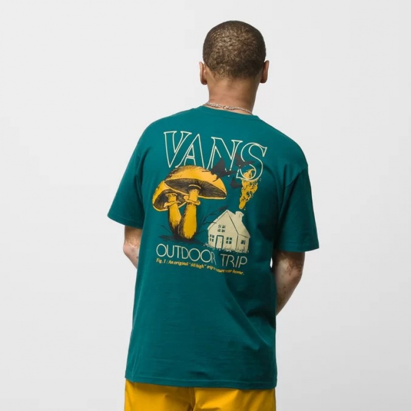 Camiseta Vans Enjoy Your Trip Verde