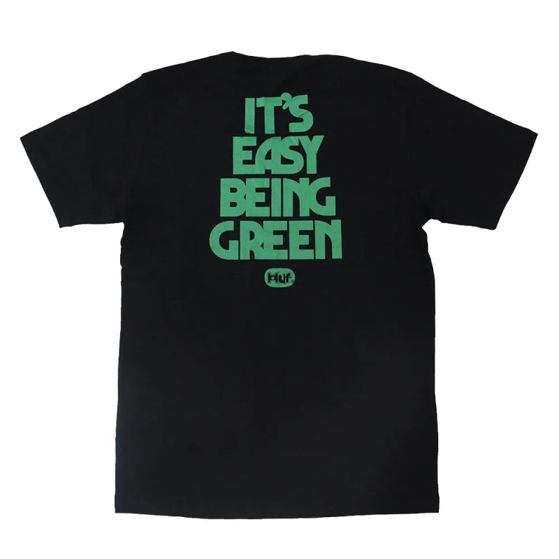 Camiseta Huf Easy Green Preto