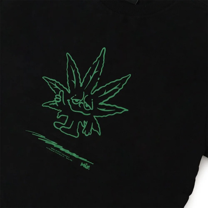Camiseta Huf Easy Green Preto
