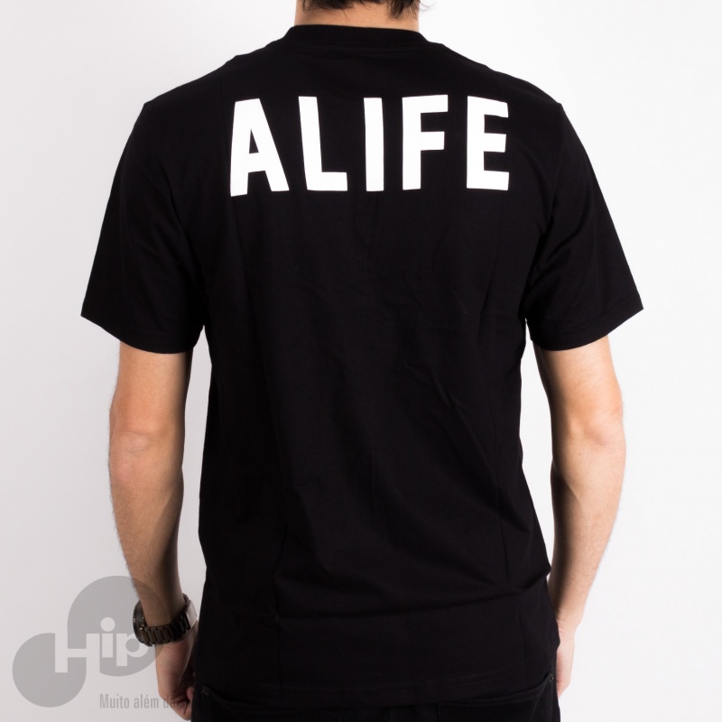 CAMISETA ALIFE STAINED GLASS PRETA