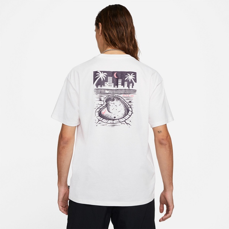 Camiseta Nike Sb Midnight Branco