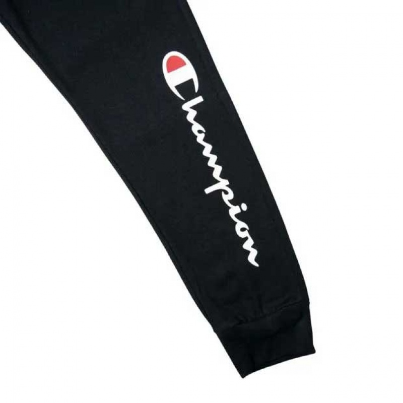 Cala Champion Joggers Script Vertical Ink Preto