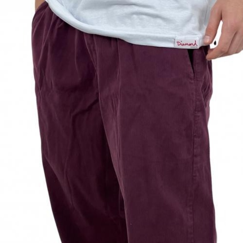 Cala Diamond Supply Co Corduroy Vinho