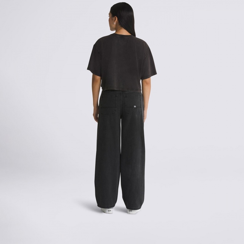 Cala Vans Curbside Pant Seasonal Hero: Knu Skool Preto