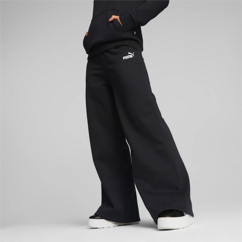 Cala Puma Essentials Embroidery Wide Preto