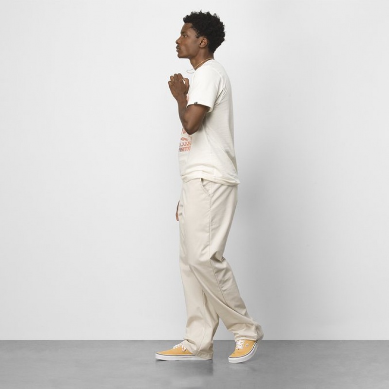 Calça sales chino bege