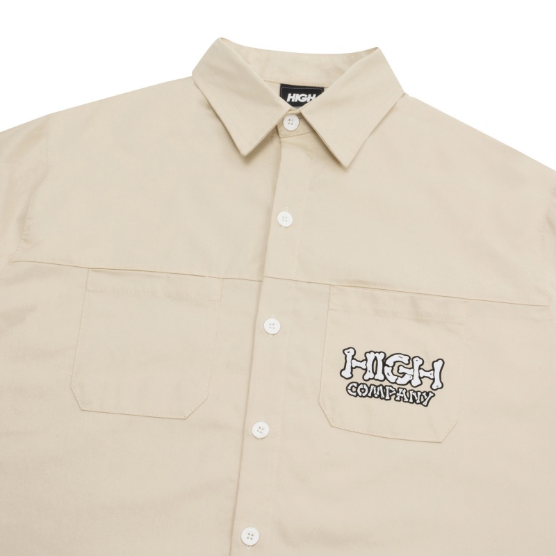 Camisa High Bones Bege