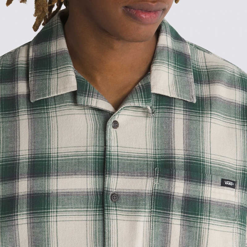 Camisa Manga Longa Flanela Vans Eastridge Verde