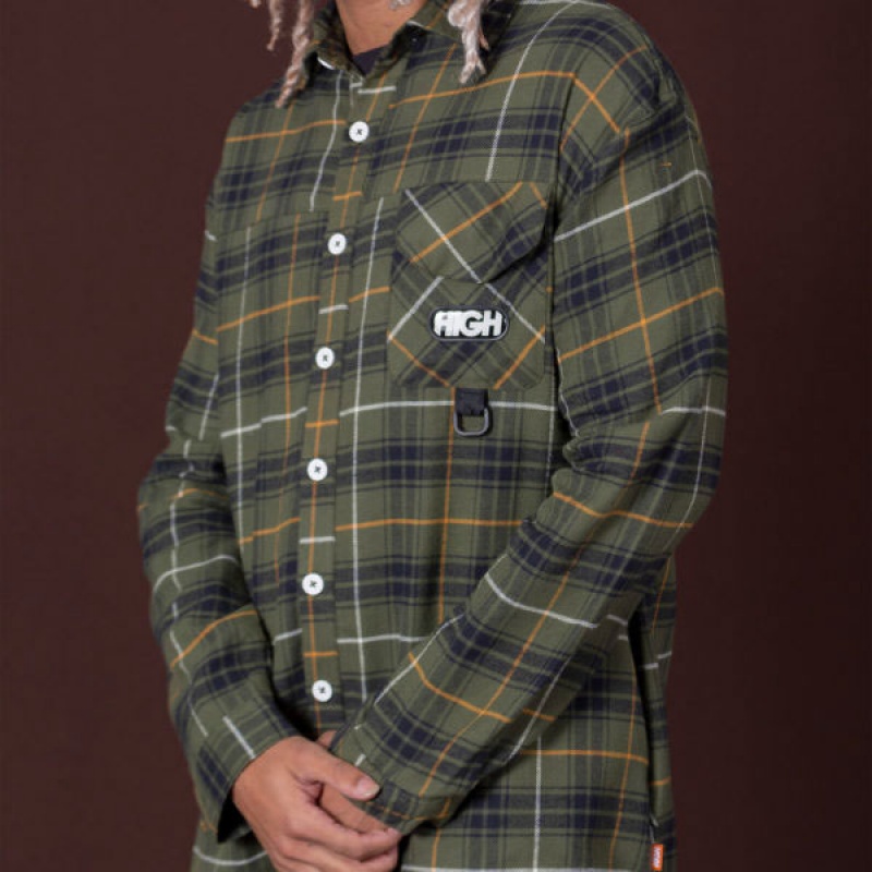 Camisa Manga Longa High Equipment Verde