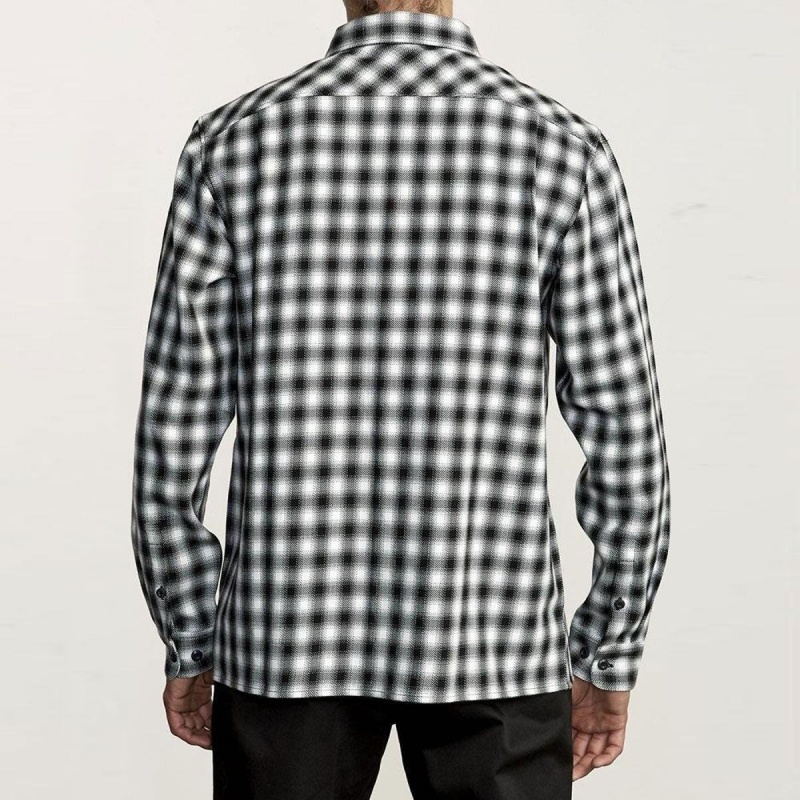 Camisa RVCA Telegraph Preto