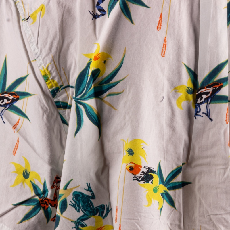 Camisa Vans Dart Floral Branco