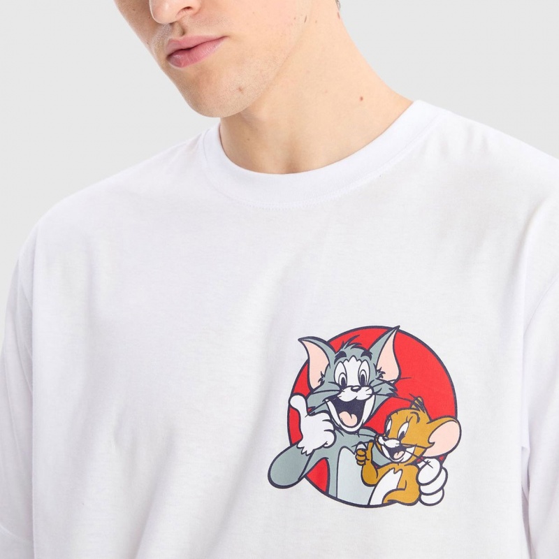 Camiseta Baw Brother x Tom e Jerry Branco