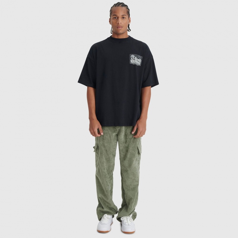 Camiseta Baw New Over Mushroom Hunters Preto