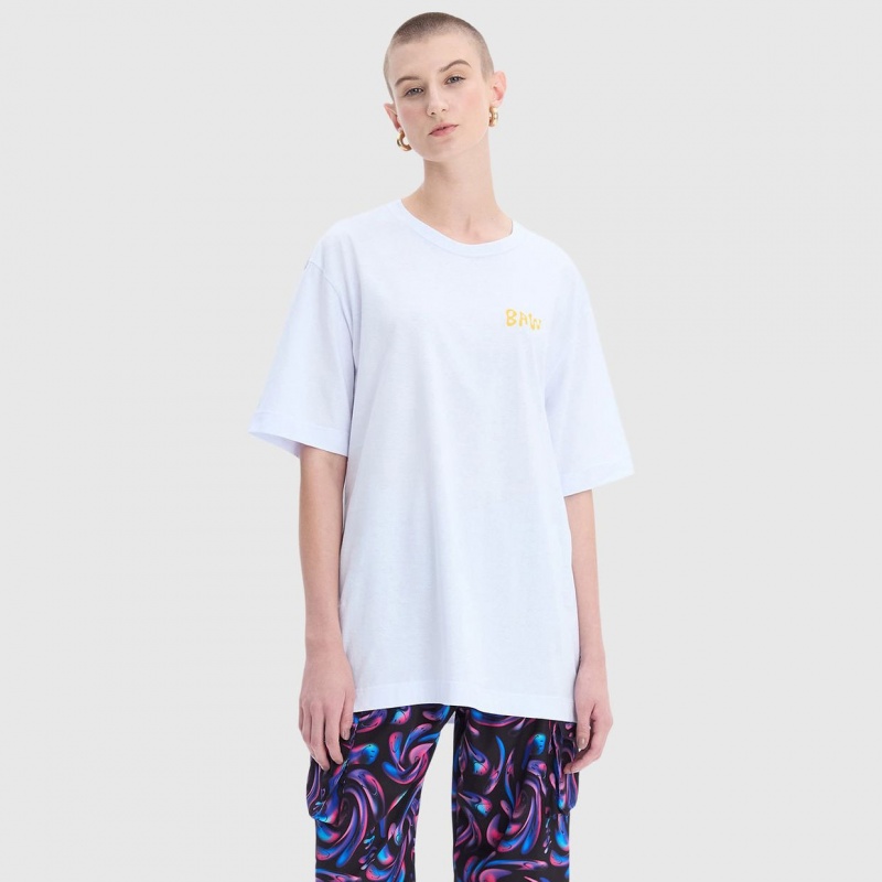 Camiseta Baw x Smiley Branco