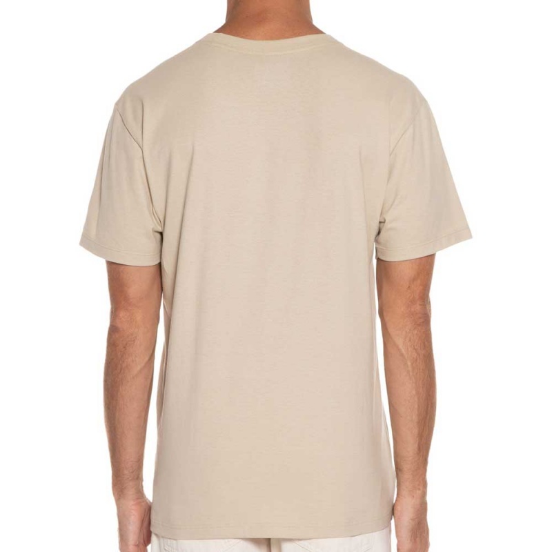 Camiseta Champion Mini Script Logo Bege
