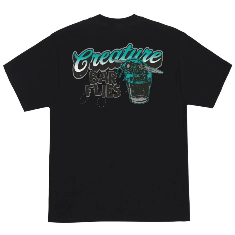 Camiseta Creature Barfly Preto
