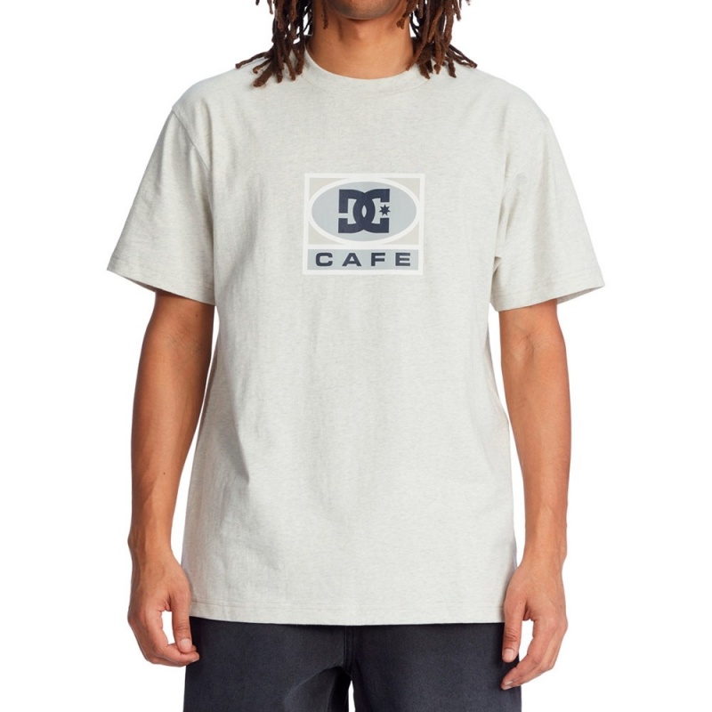Camiseta Dc Shoes Caf Cinza