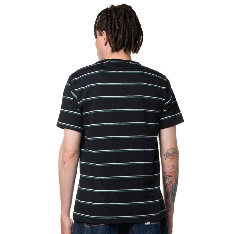 Camiseta Dc Shoes Kingpin Stripe Preto