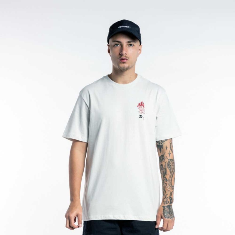 Camiseta Dc Shoes Triple Aye Branco