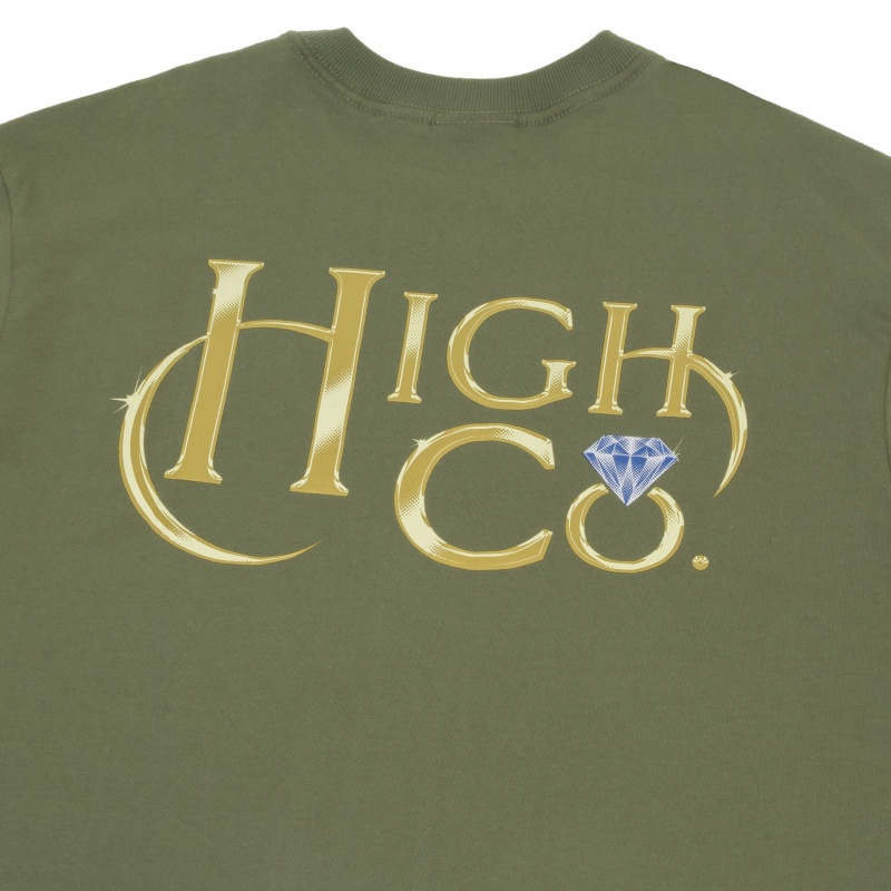 Camiseta High Diamant Swamp Verde