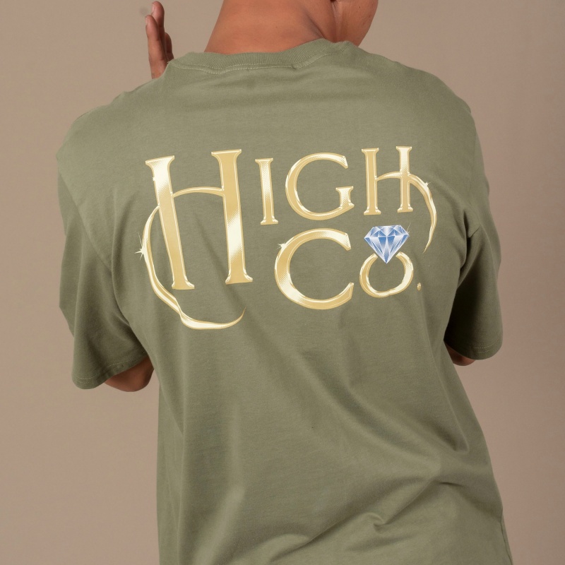 Camiseta High Diamant Swamp Verde