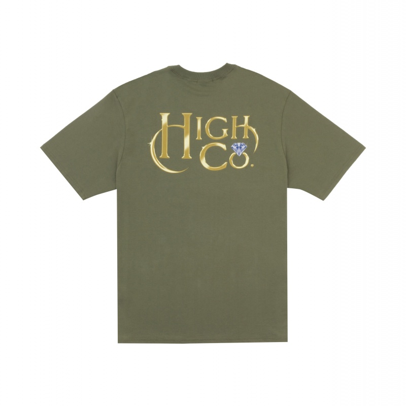 Camiseta High Diamant Swamp Verde