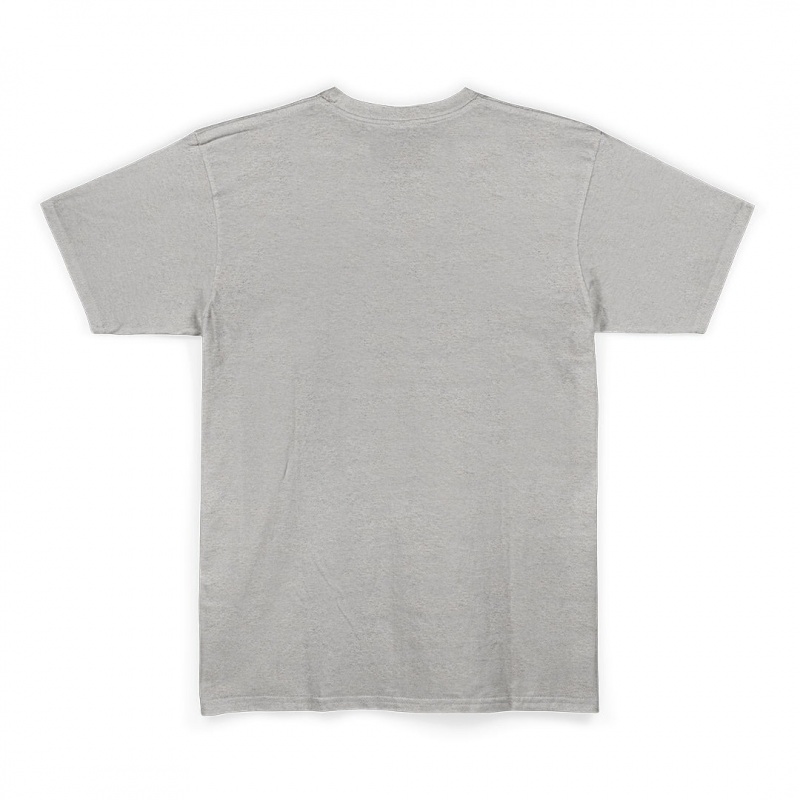 Camiseta Diamond Box Logo Cinza