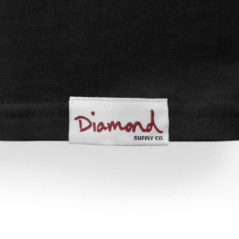 Camiseta Diamond Breakfast Preto