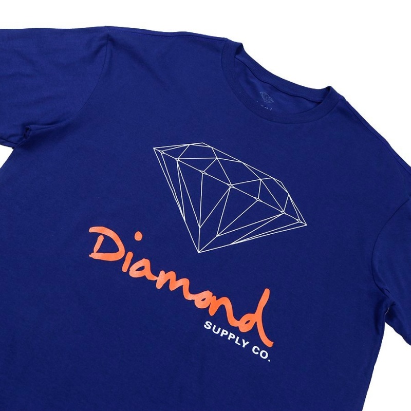 Camiseta Diamond Og Sign Azul