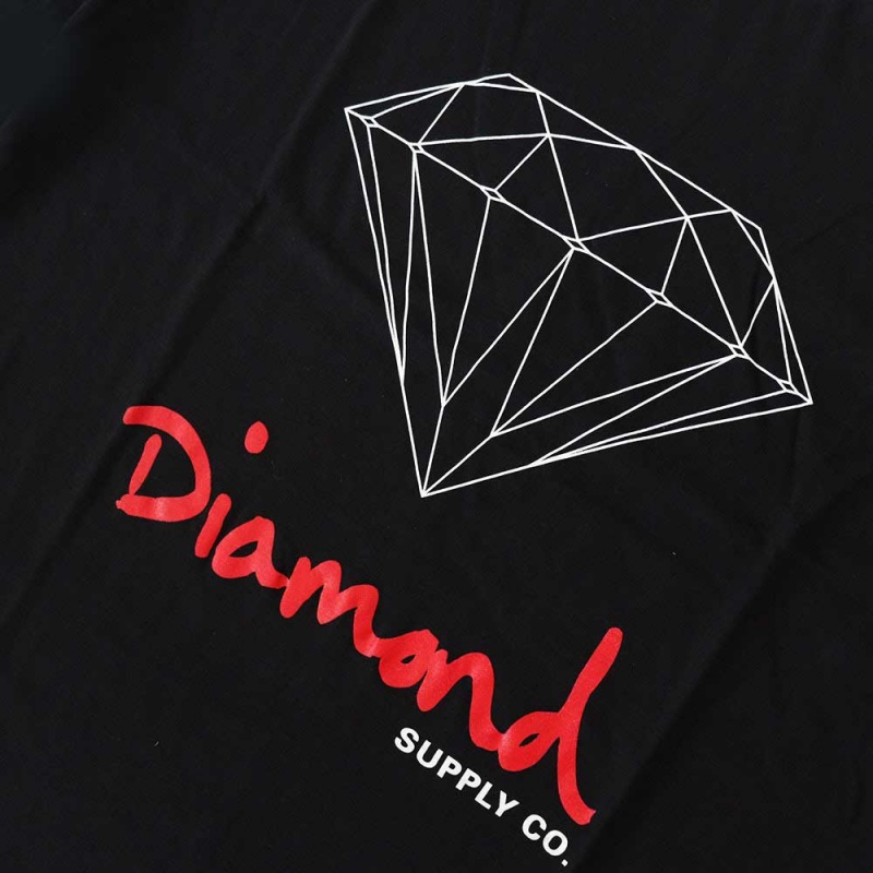 Camiseta Diamond Og Sign Preto
