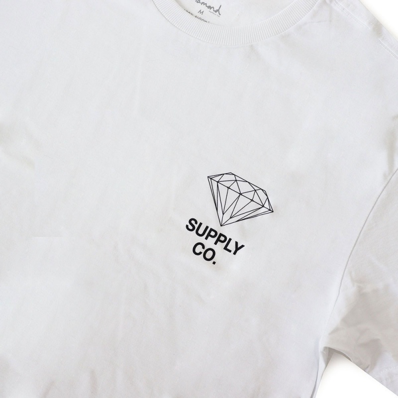 Camiseta Diamond Supply Co Branco