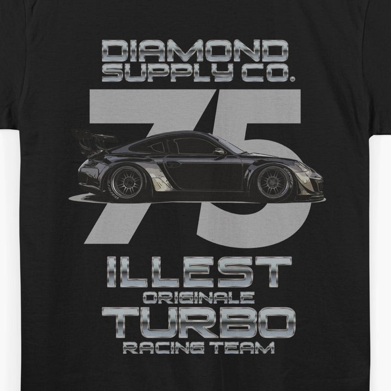 Camiseta Diamond x Illest Turbo Preto