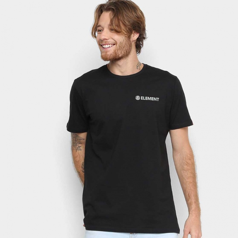 Camiseta Element Blazin Chest Preto