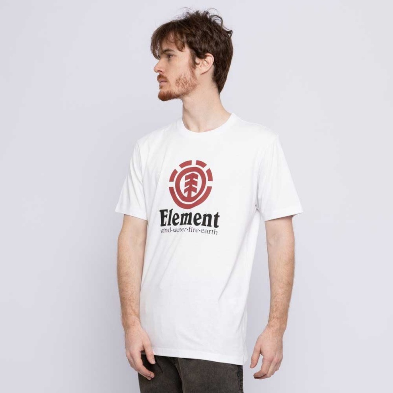 Camiseta Element Vertical Large Branco