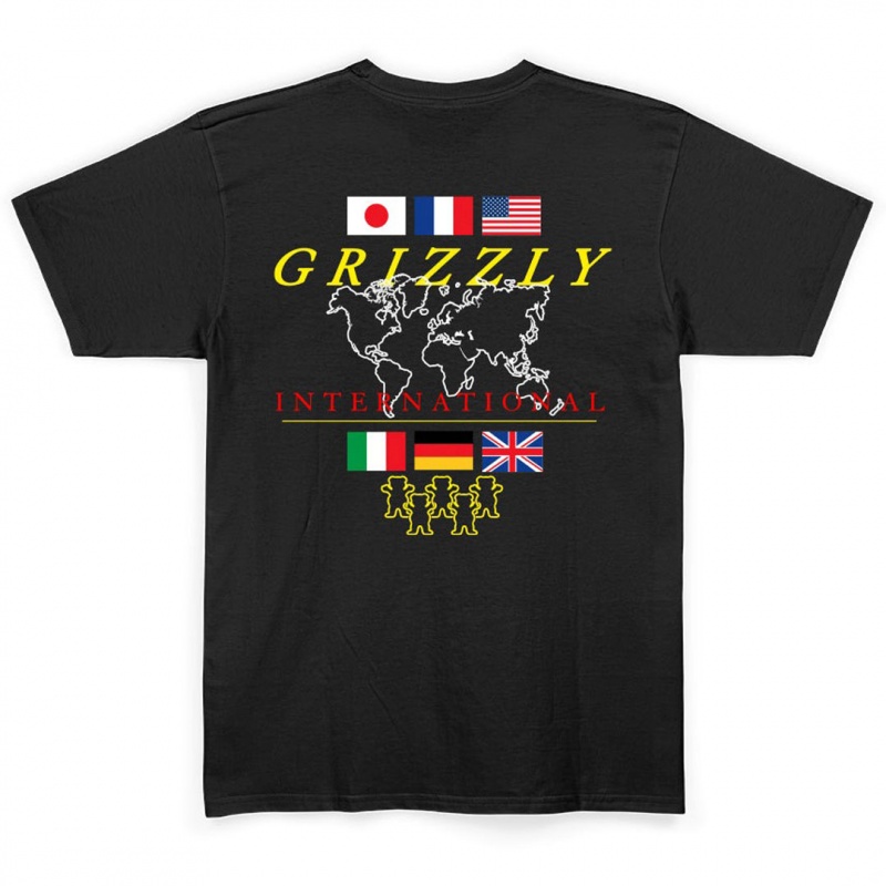 Camiseta Grizzly Atles Preto