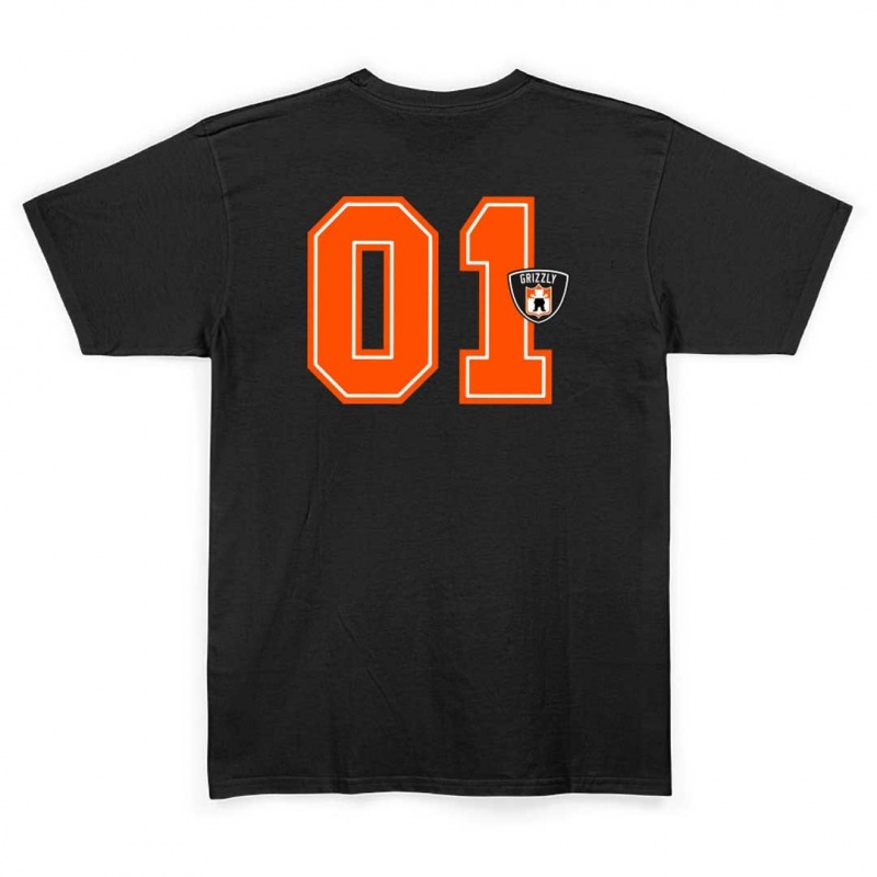 Camiseta Grizzly Third Down Preto