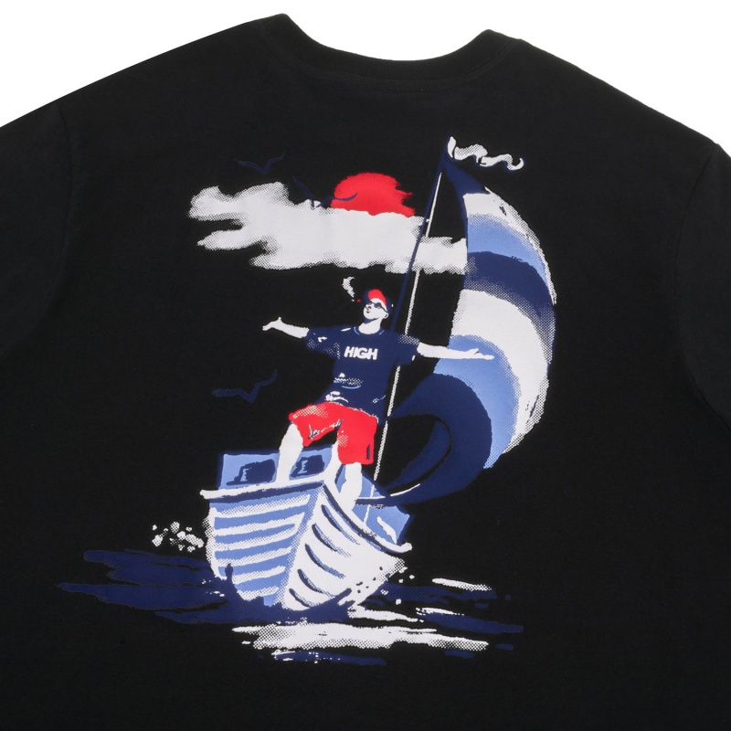 Camiseta High x Nautica Vivant Preto