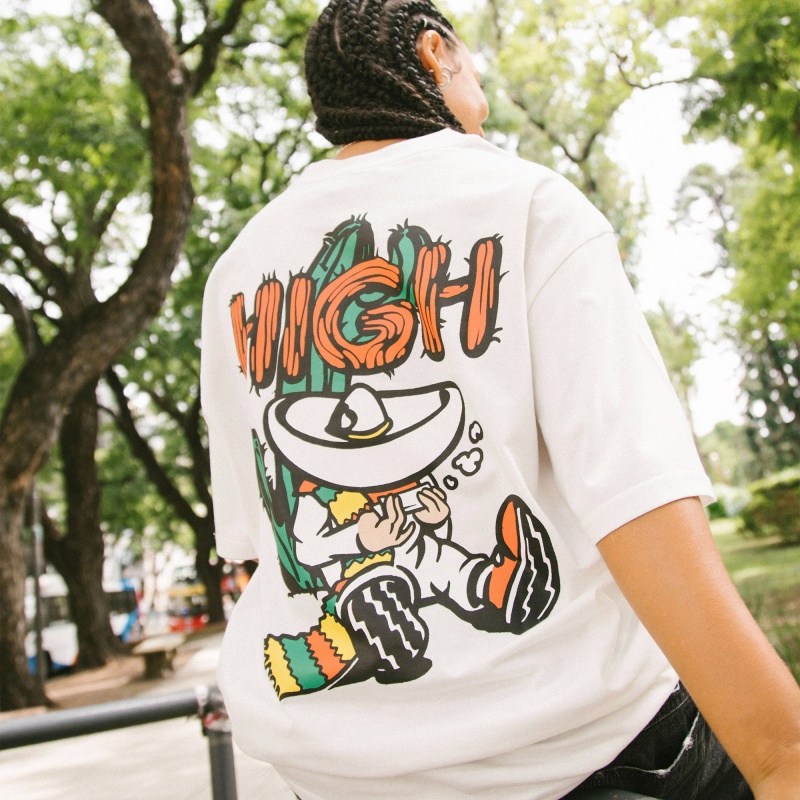 Camiseta High Arriba Branco 