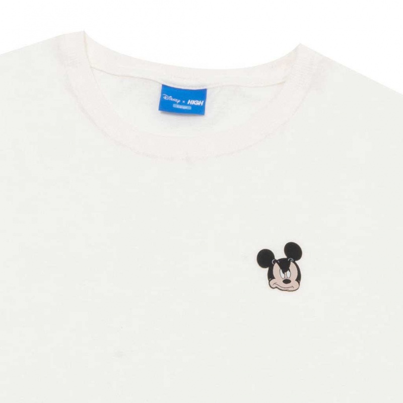 Camiseta High Basic Pack Disney Branco