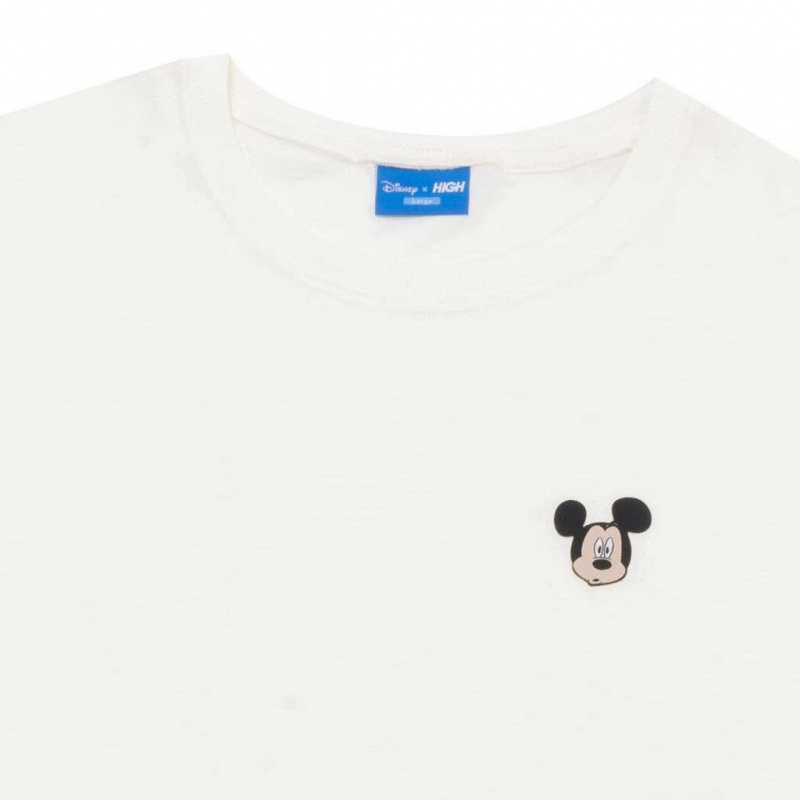 Camiseta High Basic Pack Disney Branco