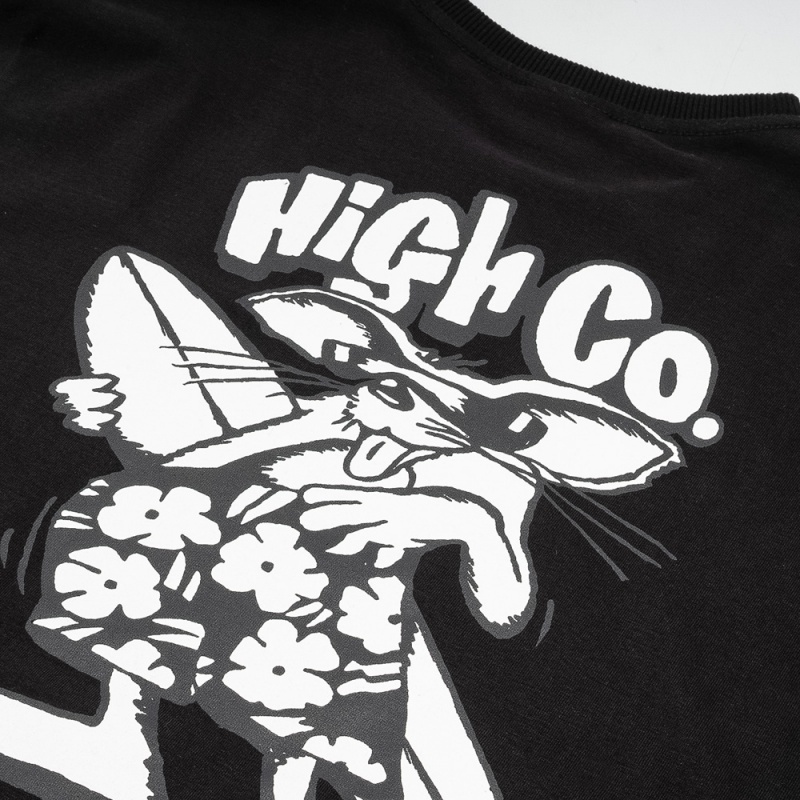 Camiseta High Beach Rat Preto
