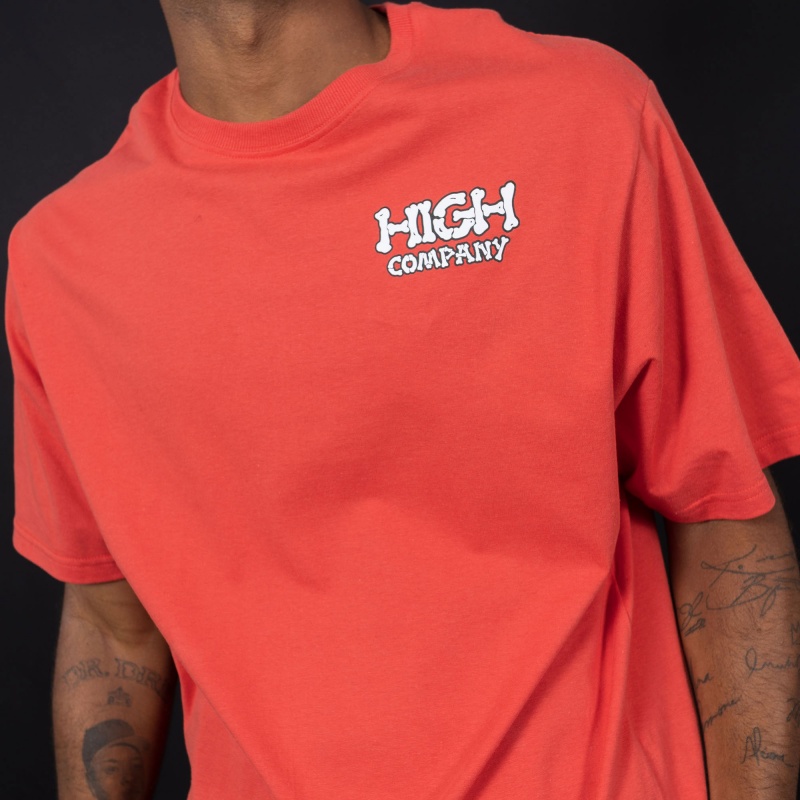 Camiseta High Bones Vermelho